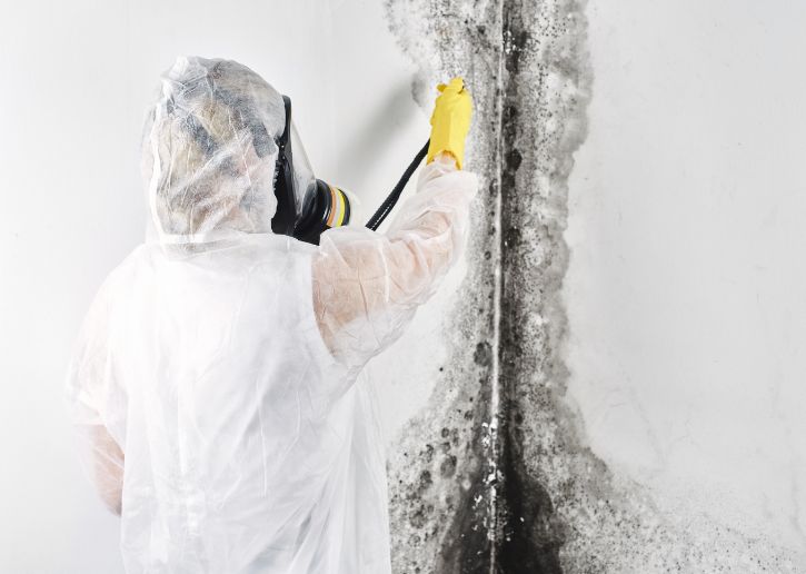 Commercial mould remediation service