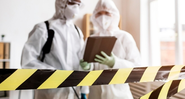 Our crime and trauma scene cleaning process