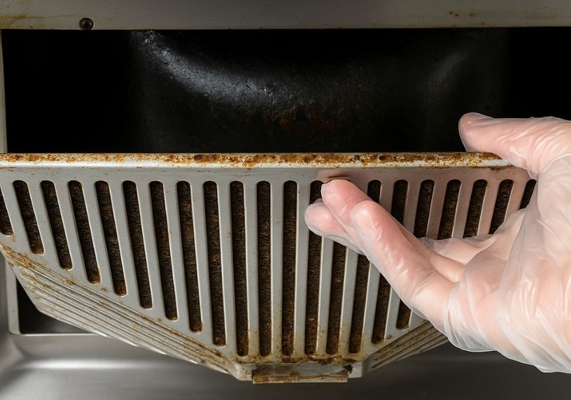 Residential extractor hood cleaning