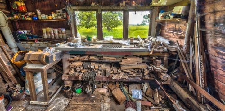 The hoarder cleaning process