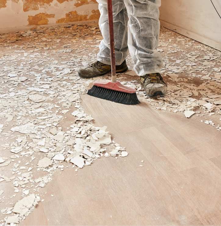 What is included in an after builders clean