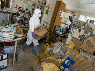 clean A Hoarder House