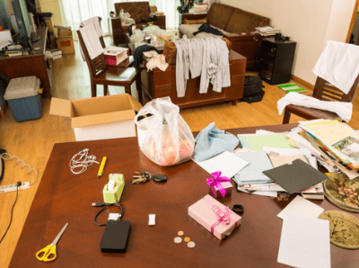 moderate hoarding